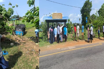 வயலுக்குள் பாய்ந்தது முச்சக்கரவண்டி : பயணித்த மூதாட்டிக்கு நேர்ந்த துயரம்