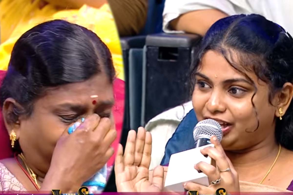 Neeya Naana: அம்மாவிற்கு மாப்பிள்ளை பார்க்கும் பிள்ளைகள்! கண்ணீர் வடிக்கும் பெற்றோர் | Neeya Naana Children Plan 2Nd Marriage Of Mother