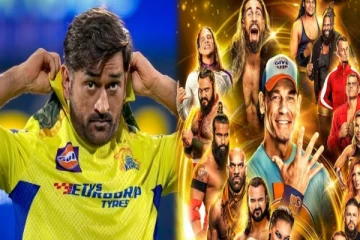 'வந்த இடம் என் காடு' - எம்.எஸ் தோனியை மாஸாக புகழ்ந்த பிரபல WWE வீரர் - வைரலாகும் வீடியோ!