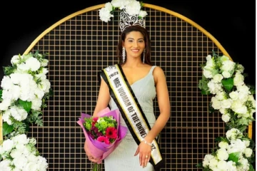நியூசிலாந்தில் மிஸிஸ் யுனிவர்ஸ் பட்டம் வென்ற இலங்கைப் பெண் (Photo)