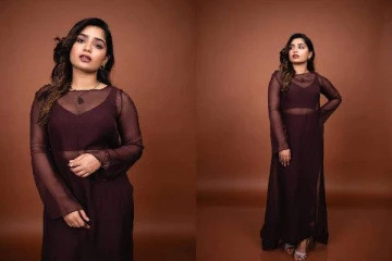 96 பட நடிகையா இப்படி.. ட்ரெண்டி உடையில் கண்கவரும் ஸ்டில்ஸ்