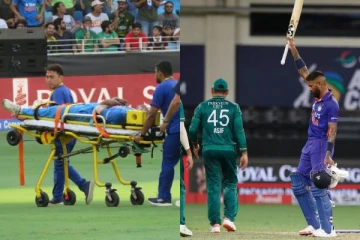 அன்று ஸ்ட்ரெட்சரில், இன்று ஆட்டநாயகன்! வைரலாகும் ஹர்த்திக் பாண்டியா புகைப்படம்