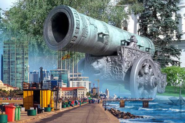 காலி முகத்திடலில் நிர்மாணிக்கப்படவுள்ள பீரங்கி! | A Cannon To Be Built On A Blank Face