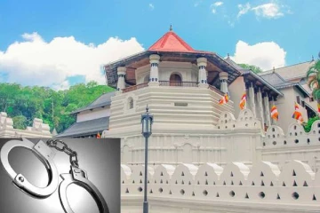 துப்பாக்கி ரவைகளுடன் தலதா மாளிகைக்குள் பிரவேசிக்க முயற்சித்தவர் கைது