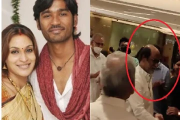 ஐஸ்வர்யாவின் விவாகரத்தை தொடர்ந்து பொது வெளியில் தலைகாட்டிய ரஜினிகாந்த்