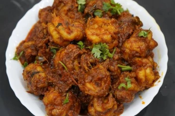 காரம் கொஞ்சம் தூக்கலாக இறால் தொக்கு செய்வது எப்படி?