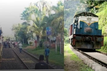 ධාවනය වෙමින් තිබූ දුම්රියක එන්ජිම ගැලවී කිලෝමීටරයක් පෙට්ටි නැතිව යයි..