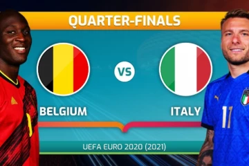 யூரோ கோப்பை கால்பந்து: காலிறுதியில் இத்தாலி-பெல்ஜியம் இன்று பலப்பரீட்சை