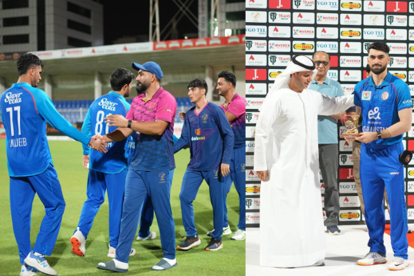 Afghanistan vs UAE tri series t20 2025