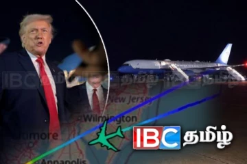 ட்ரம்ப் புறப்பட்ட விமானத்தில் கோளாறு! சிறிது நேரத்திலேயே தரையிறக்கம்