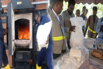 தமிழர் பகுதியொன்றில் தீயிட்டு அழிக்கப்படவுள்ள பெருந்தொகை ஆபத்தான பொருட்கள்