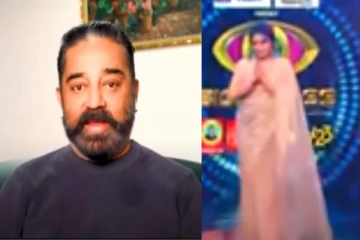 எதிர்பாராமல் பிக்பாஸ் செட்டில் கமல்ஹாசன்! உதவிய பிரபல ராஜமாதா.. வீடியோ லீக்..