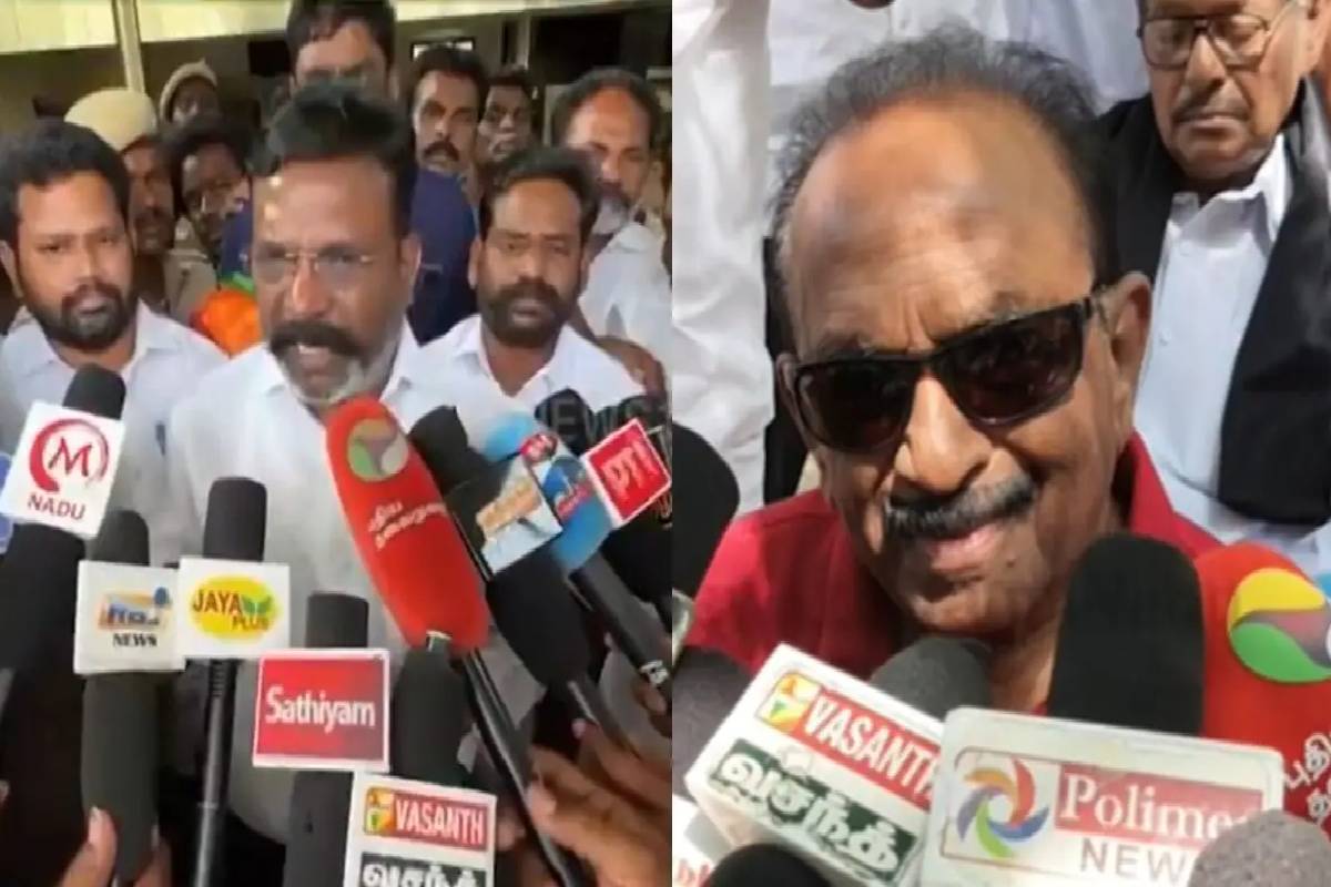 நோபல் பரிசு விவகாரம்: வைகோ கருத்துக்கு நகைச்சுவையாக பதிலளித்த திருமாவளவன் | Thirumavalavan Reply On Nobel Prize Comment நோபல் பரிசு விவகாரம்: வைகோ கருத்துக்கு நகைச்சுவையாக பதிலளித்த திருமாவளவன் | Thirumavalavan Reply On Nobel Prize Comment