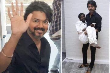 விஜய் அணிந்திருந்த செருப்பின் விலை மட்டும் இவ்வளவா?