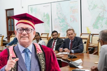 கிழக்கு மாகாண ஆளுநர் மற்றும் ஐ.நா வதிவிட ஒருங்கிணைப்பாளர் இடையில் கலந்துரையாடல்