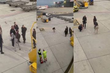 போதையில் தகராறு செய்ததால் விமானத்திலிருந்து வெளியேற்றப்பட்ட பெண்: செய்த அட்டகாசம்