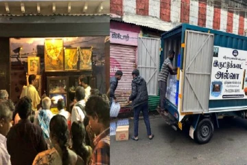 மழையால் மூழ்கிய நெல்லை சந்திப்பு.., உடனே நிவாரணப்பொருட்கள் வழங்கும் இருட்டுக்கடை அல்வா நிறுவனம்