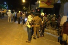 யாழ்.பல்கலைக்கழக மாணவர்களின் உண்ணாவிரத போராட்ட இடத்தில் இரவில் முறுகல் நிலை!