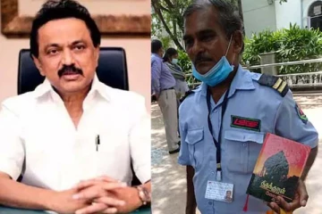 சம்பளத்தை கொரோனா நிதியாக கொடுத்த காவலாளி... நேரில் அழைத்து ஸ்டாலின் கொடுத்த இன்ப அதிர்ச்சி