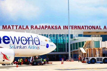 ඉන්දියාවට සහ රුසියාවට යන ලංකාවේ ගුවන්තොටුපල.