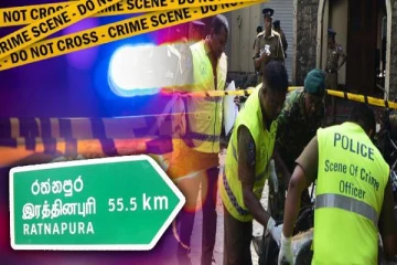 கூரிய ஆயுதத்தால் தாக்கி மனைவி படுகொலை: உயிரை மாய்த்த கணவன்