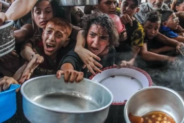 காஸாவில் பேரழிவை ஏற்படுத்தும் பசி ; ஐ. நா சபை வெளியிட்டுள்ள தகவல்