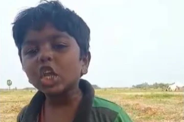 கெத்து காட்டும் தமிழன்…  மிரள வைக்கும் சிறுவனின் காந்த குரல்!