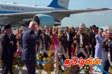 இணையத்தில் பரவலாகி வரும் டொனால்ட் ட்ரம்பின் நடனக் காணொளி