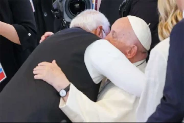 பாப்பரசரை சந்தித்தார் பிரதமர் மோடி