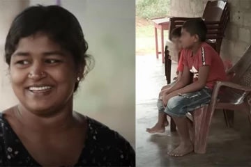 மூன்று பிள்ளைகளுடன் தமிழர் பகுதியில் தவிக்கும் இளம் தாயின் சோகக் கதை (Video)