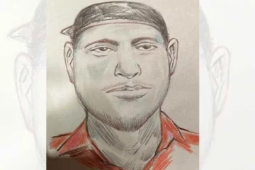 கேரளாவில் ஓடும் ரயிலுக்கு தீ வைத்த நபரின் மாதிரி வரைப்படம் வெளியீடு