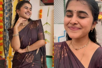 லட்சணமாக புடவையில் பாண்டியன் ஸ்டோர்ஸ் 2 சீரியல் நடிகை ஷாலினி வெளியிட்ட போட்டோஸ்
