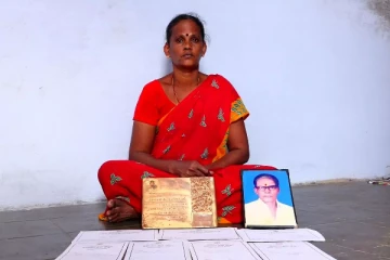 ஓய்வூதியம் கிடைக்காமல் பாத்திரம் கழுவும் சுதந்திரப் போராட்ட தியாகி மகள்