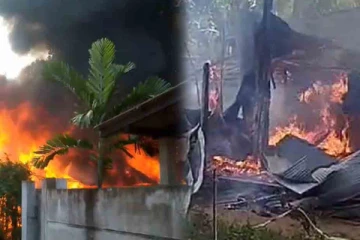 வீடு ஒன்று முற்றாக எரிந்து நாசம்