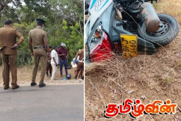 கிளிநொச்சியில் இடம்பெற்ற விபத்தில் பெண் ஒருவர் பலி