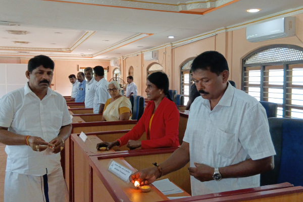 கரைச்சி பிரதேச சபையில் மாவீரர்களுக்கு நினைவு அஞ்சலி | Tribute To Heroes At Karaichi Pradeshiya Sabha