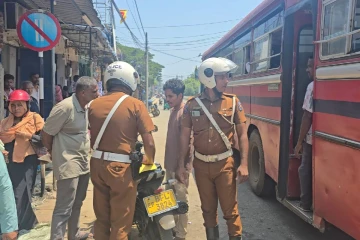 கிண்ணியாவில் 25க்கும் மேற்பட்ட சாரதிகளுக்கு அபராதம்