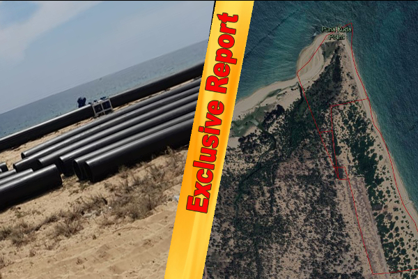 தமிழர் தாயக் கடற்கரையில் இரவோடு இரவாக பதிக்கப்படும் பாரிய மர்ம குழாய்கள்!! களத்தில் இருந்து ஒரு நேரடி ரிப்போர்ட்!! - ஐபிசி தமிழ்