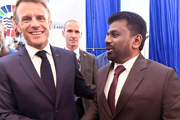 பிரான்ஸ் அதிபர் மற்றும் இலங்கை ஜனாதிபதி சந்திப்பு | 60Th Accession To Bbnj Agreement France Srilanka