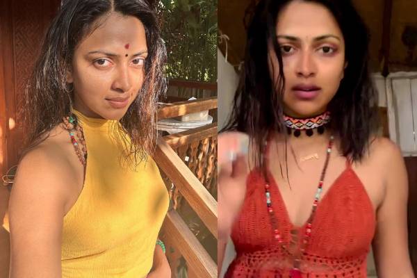 வெளியுலகத்திற்கு தலைக்காட்டாமல் இருந்த நடிகை அமலா பாலா இது!! கிளாமர் போட்டோஷூட் புகைப்படங்கள் | Actress Amala Paul Reentry In Glamour Photoshoot