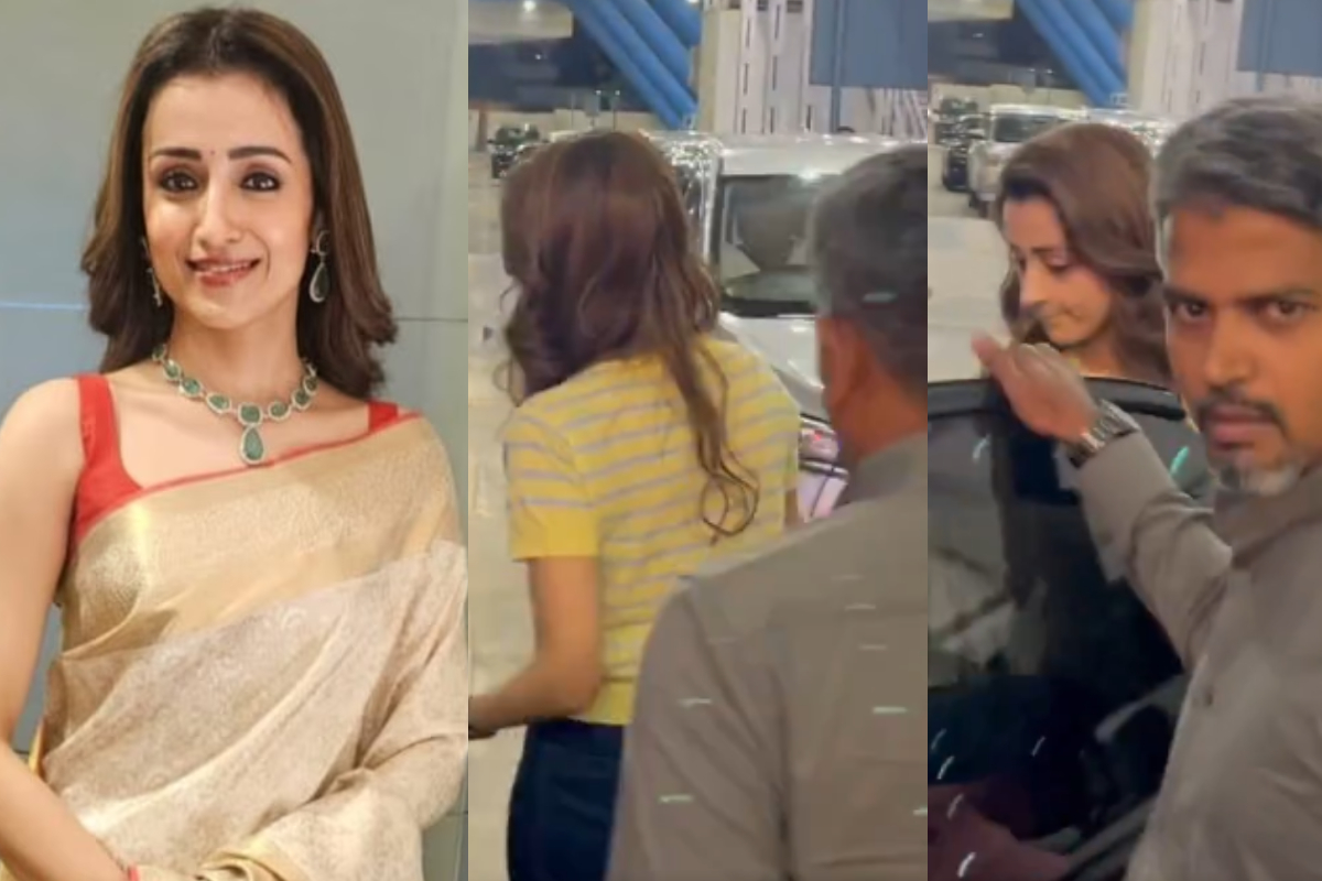 சென்னை வந்த திரிஷா, பத்திரிகையாளர்களை கண்டுக்காமல் சென்றார் | Trisha Not Answered To Reporters