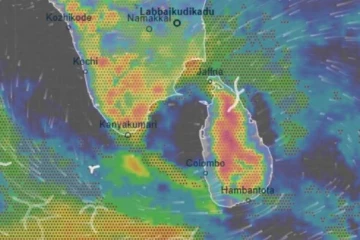 ඉදිරි පැය 36 සඳහා කාලගුණ අනාවැකිය - ප්‍රදේශ රැසකට වැසි සහ ගිගුරුම් සහිත වැසි