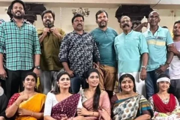 முடிவுக்கு வந்த சன் டிவியின் செவ்வந்தி சீரியல்... கடைசி நாள் போட்டோஸ்