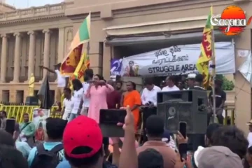 ජනප්‍රිය නිළියක් ගෝල් ෆේස් පිටියේ රටටම දැනෙන්න කරපු කතාව (ViDEO)