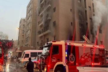 குவைத்தில் பாரிய தீ விபத்து: 41 பேர் வரை பலி