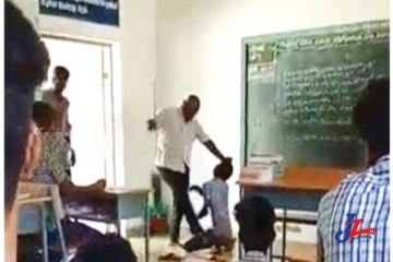 ஆசிரியரின் கடும் தாக்குதலில் படுகாயமடைந்த மாணவன்