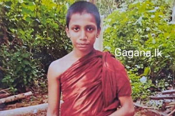 මෙම පුංචි සාමණේර හිමියන් දුටු සැනින් පොලිසියට දැනුම් දෙන්න.(PHOTOS)