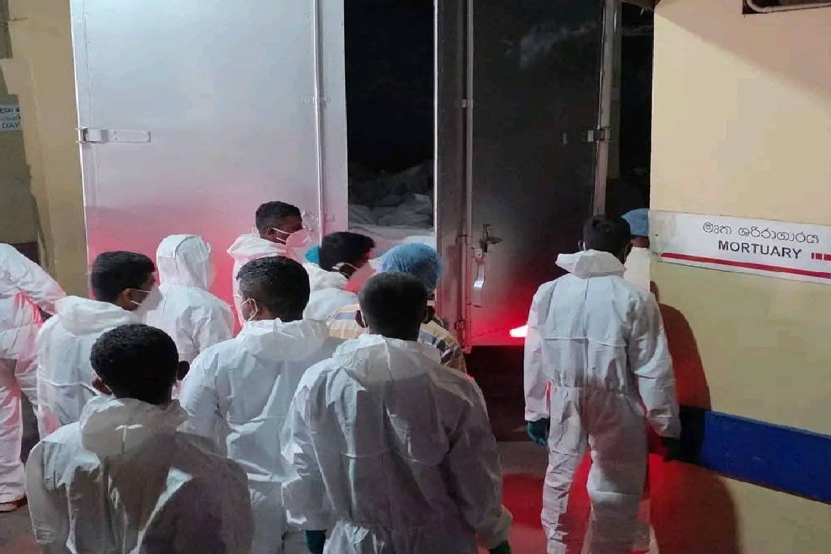 ஈரானிய கடற்படையினரின் உடல்கள் காலி கராப்பிட்டிய வைத்தியசாலைக்கு மாற்றம் | Bodies Iranian Transferred Karapitiya Hospital