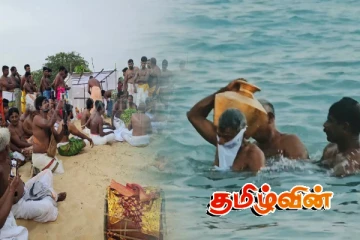 வரலாற்று சிறப்புமிக்க வற்றாப்பளை கண்ணகி அம்மனுக்கு தீர்த்தம் எடுக்கும் நிகழ்வு