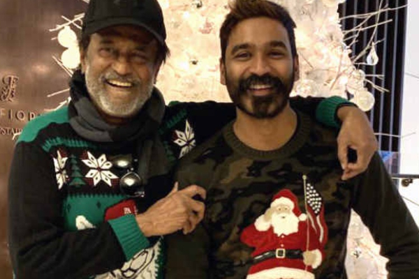 ரஜினிகாந்த்திற்கு வாழ்த்து சொன்ன தனுஷ் - வைரலாகும் டுவிட் - மகிழ்ச்சியில் ரசிகர்கள் - தமிழ்நாடு